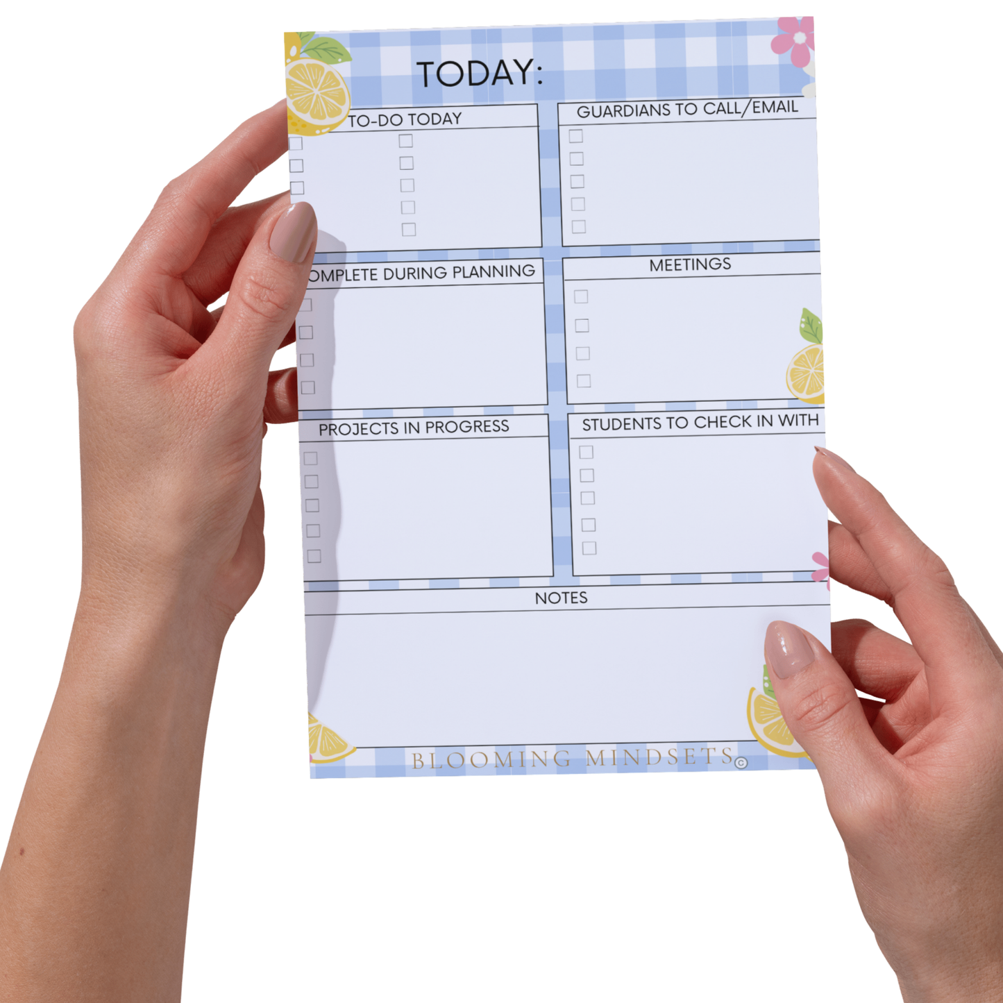 Teacher Notepad lemon