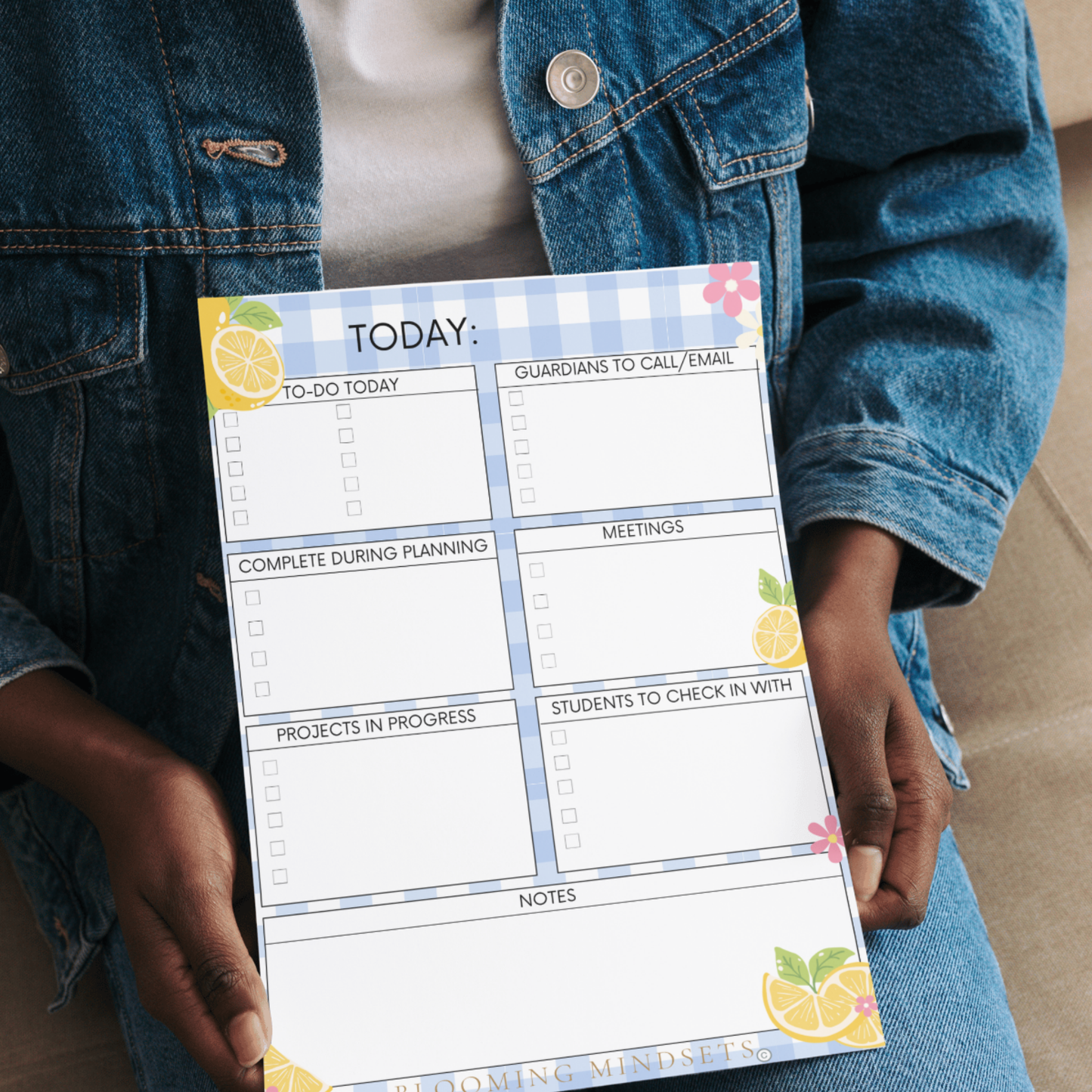 Teacher Notepad lemon