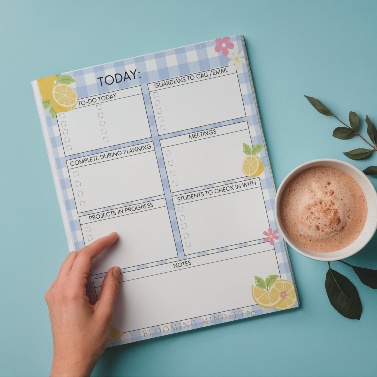 Teacher Notepad lemon