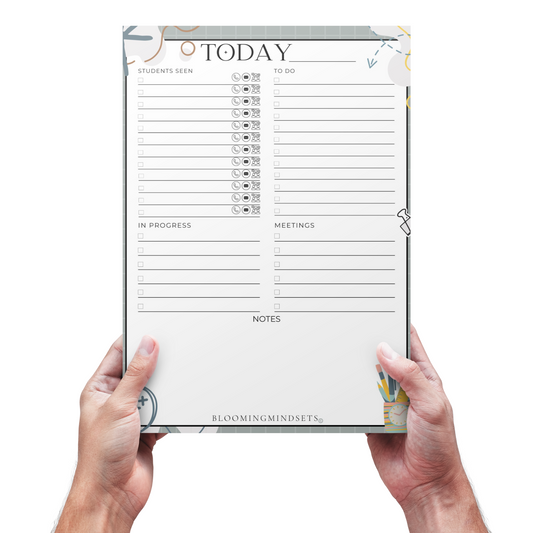 Principal Notepad (Blue)