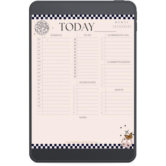 Elementary School Counselor Notepad- Digital Download