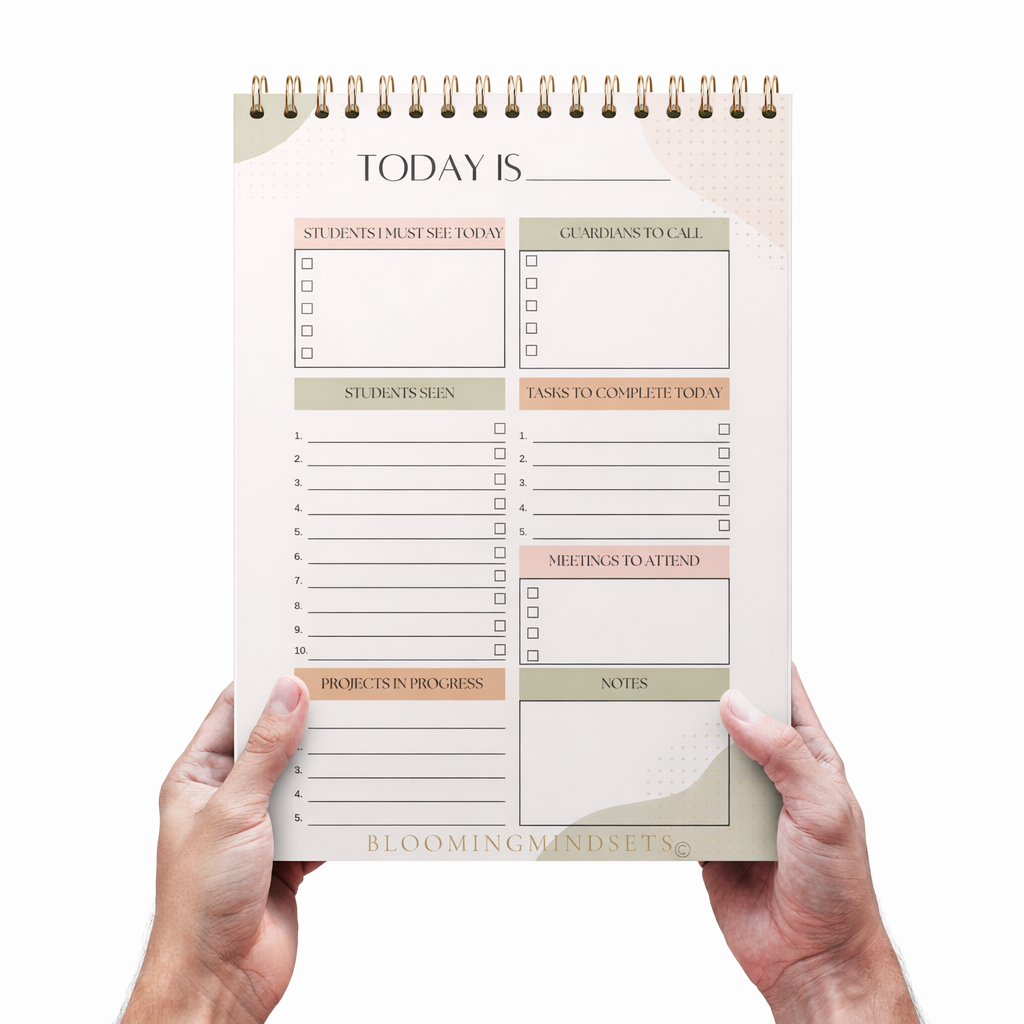 School Counselor Notepad