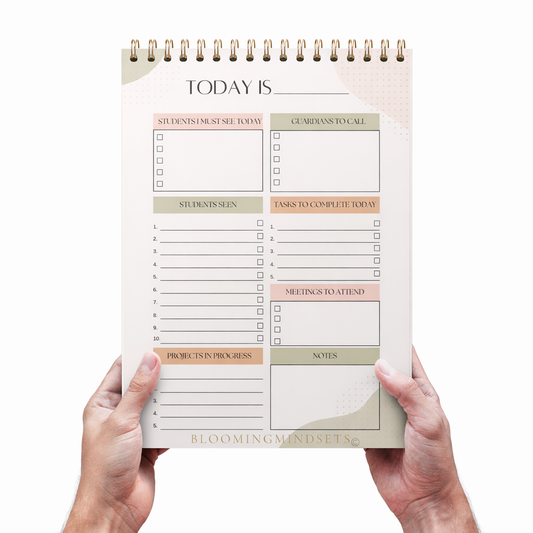 School Counselor Notepad